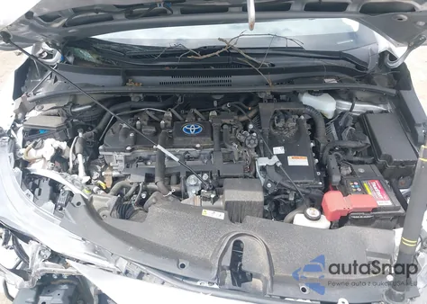 2021 Toyota Corolla Hybrid Le from USA, damaged, VIN JTDEAMDEXMJ022331